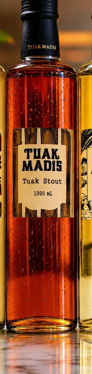 Tuak Stout bottle