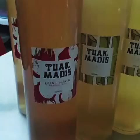 Dragon fruit and sugarcane tuak is on..