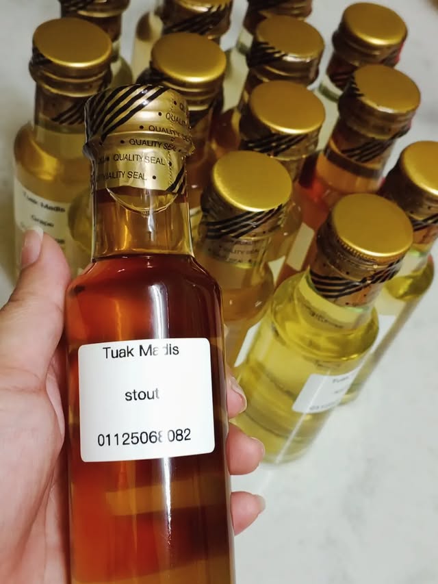 Customer request for 100ml bottles as door gift.